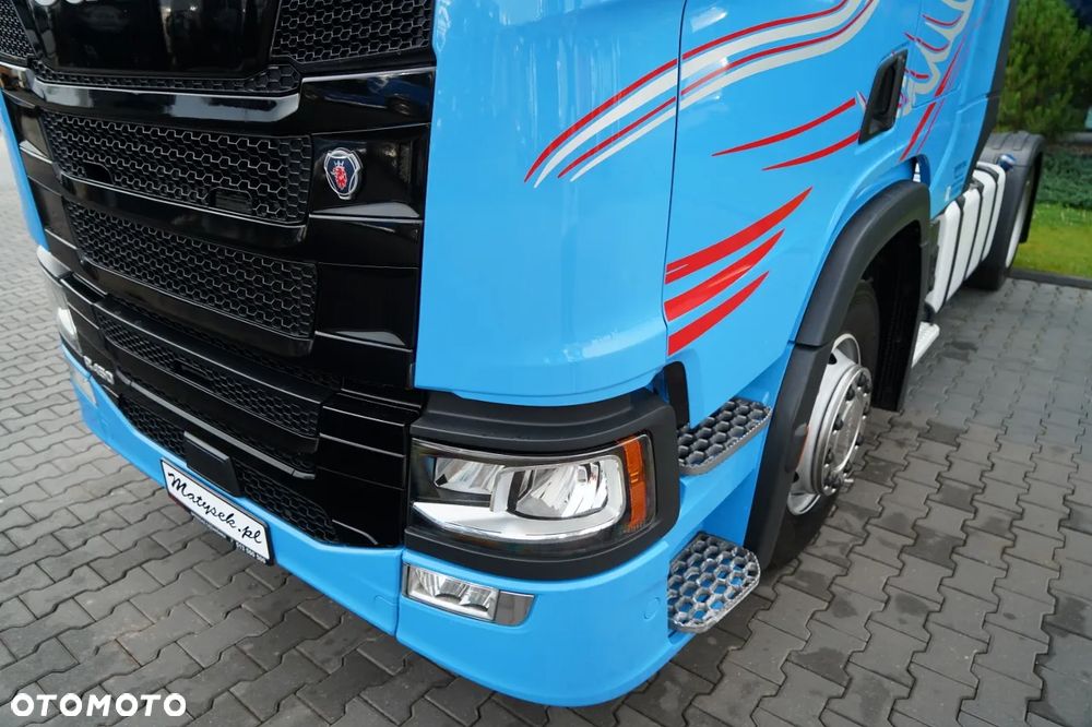 Scania R 450 / MEGA / LOW DECK / RETARDER / KLIMA POSTOJOWA / SKÓRY / EURO 6 - 12