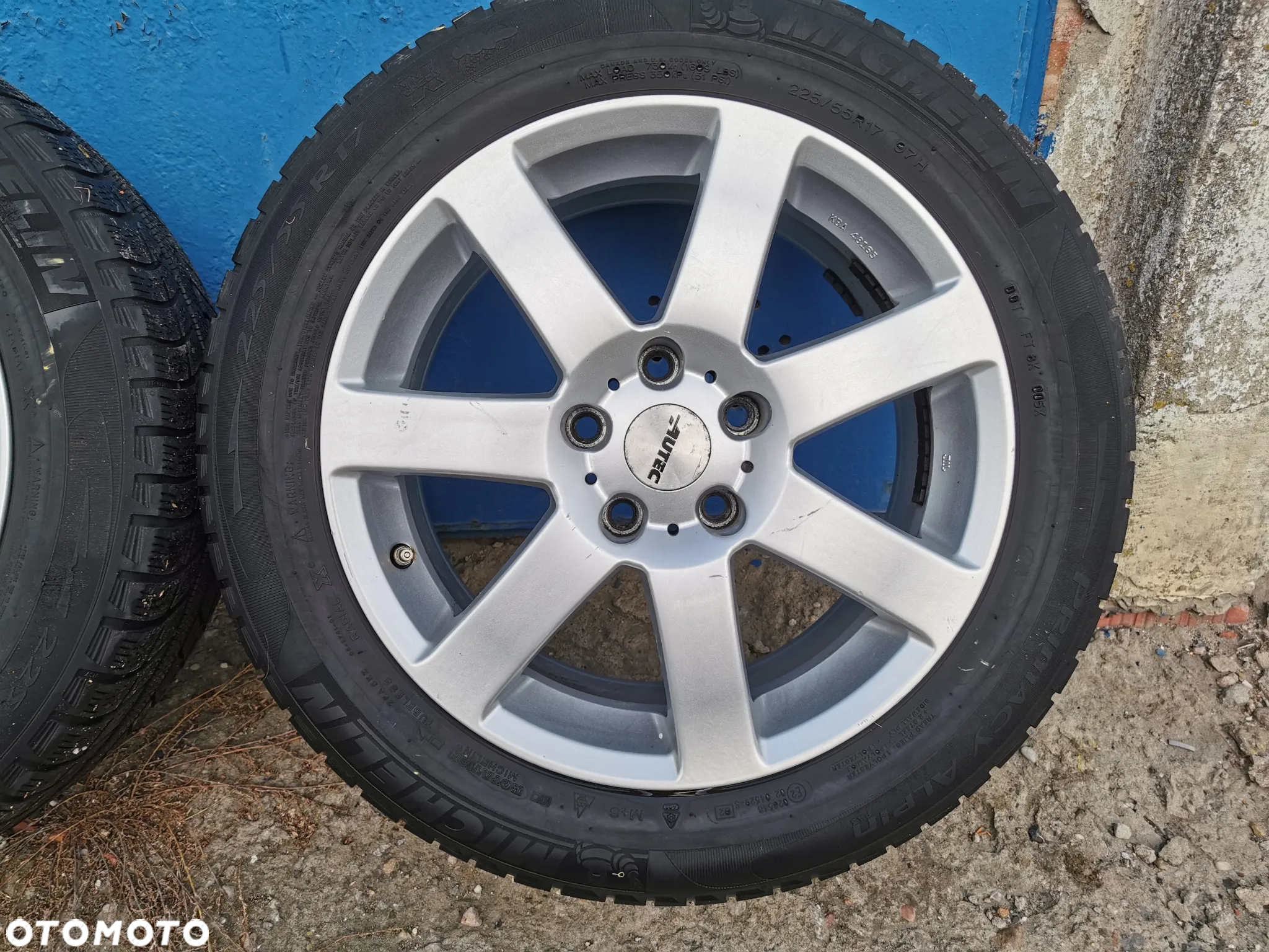 Alutec Koła aluminiowe felgi 17x8J ET30 5x120 opony zimowe Opel BMW - 2