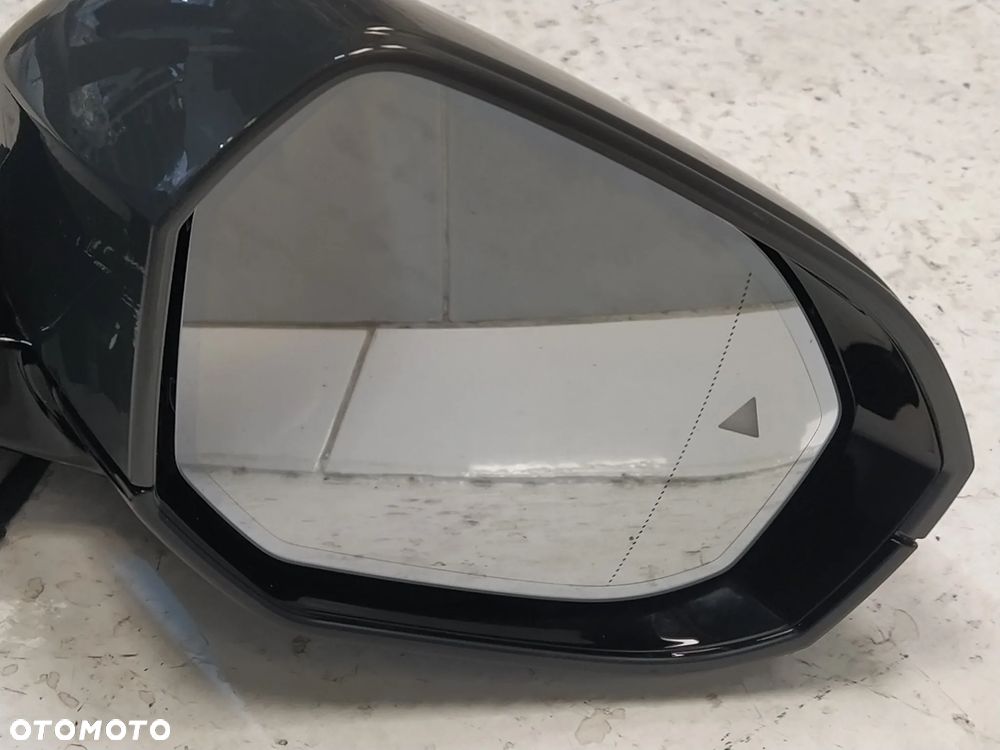 BMW 7 G70 LUSTERKO ZEWNĘTRZNE PRAWE ASFERYCZNE ASYSTENT FOTOCHROM KAMERA 9+8+1 PIN KOMPLETNE UK ORYGINAŁ - 12
