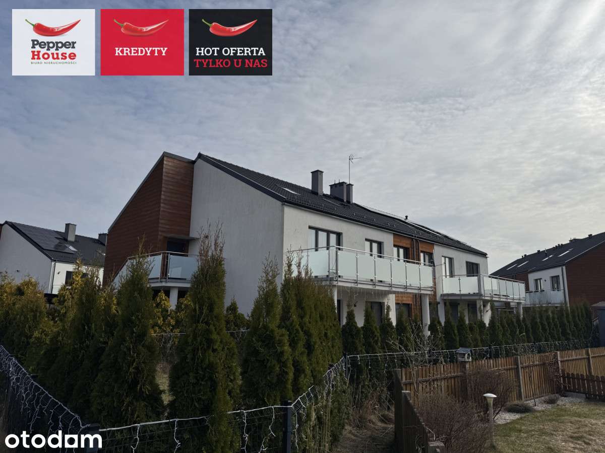 Dwupoziomowe mieszkanie z ogrodem i widokiem