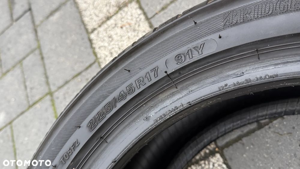 Opona 225/45 r17 Premium Bridgestone Turanza T005 225/45/17 91Y - 5