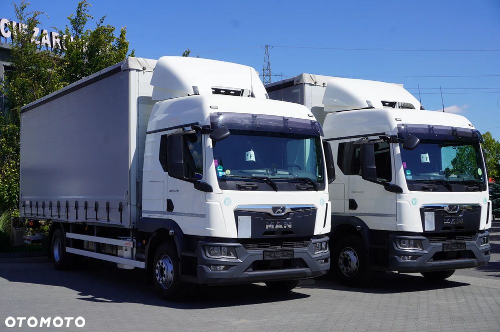 MAN TGM 15.290 Firanka / Glob / Manual / 2 łóżka / 17 Epal - 1