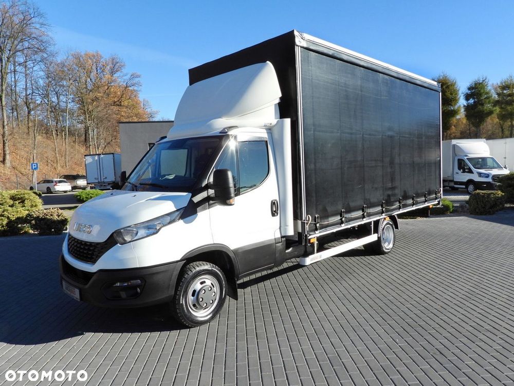Iveco DAILY 50C17 PLANDEKA 10 PALET TEMPOMAT BLIŹNIACZE KOŁA KLIMATYZACJA  180KM - 19