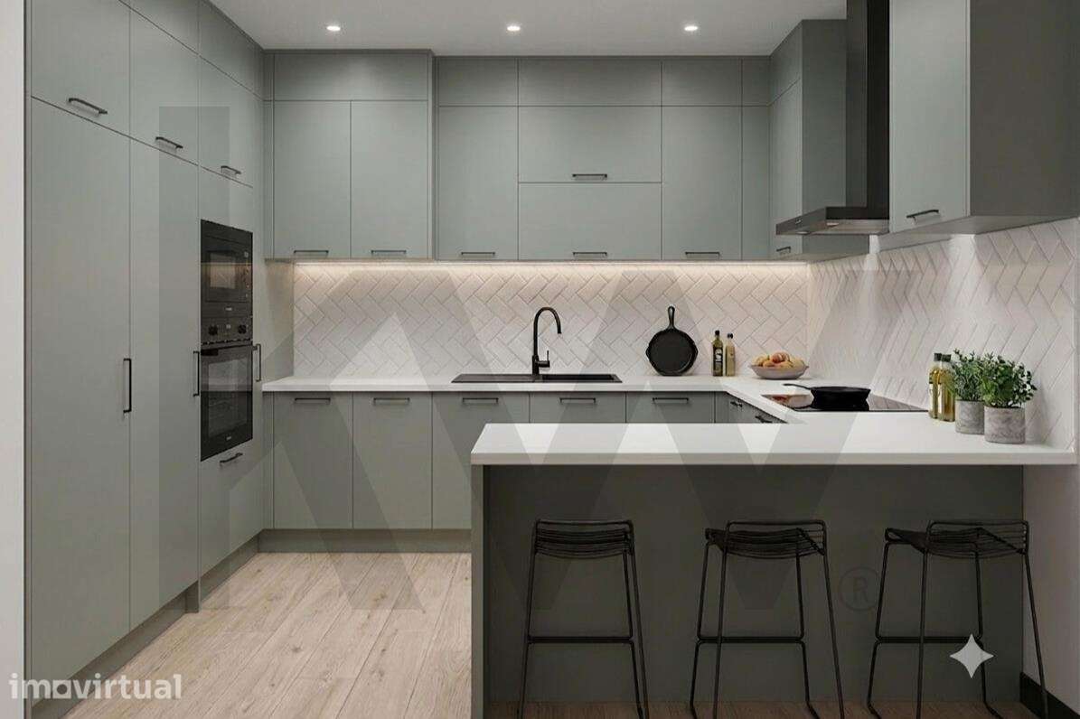 Loja convertida em Apartamento T3 Totalmente Remodelado em Massamá Nor - Grande imagem: 5/21