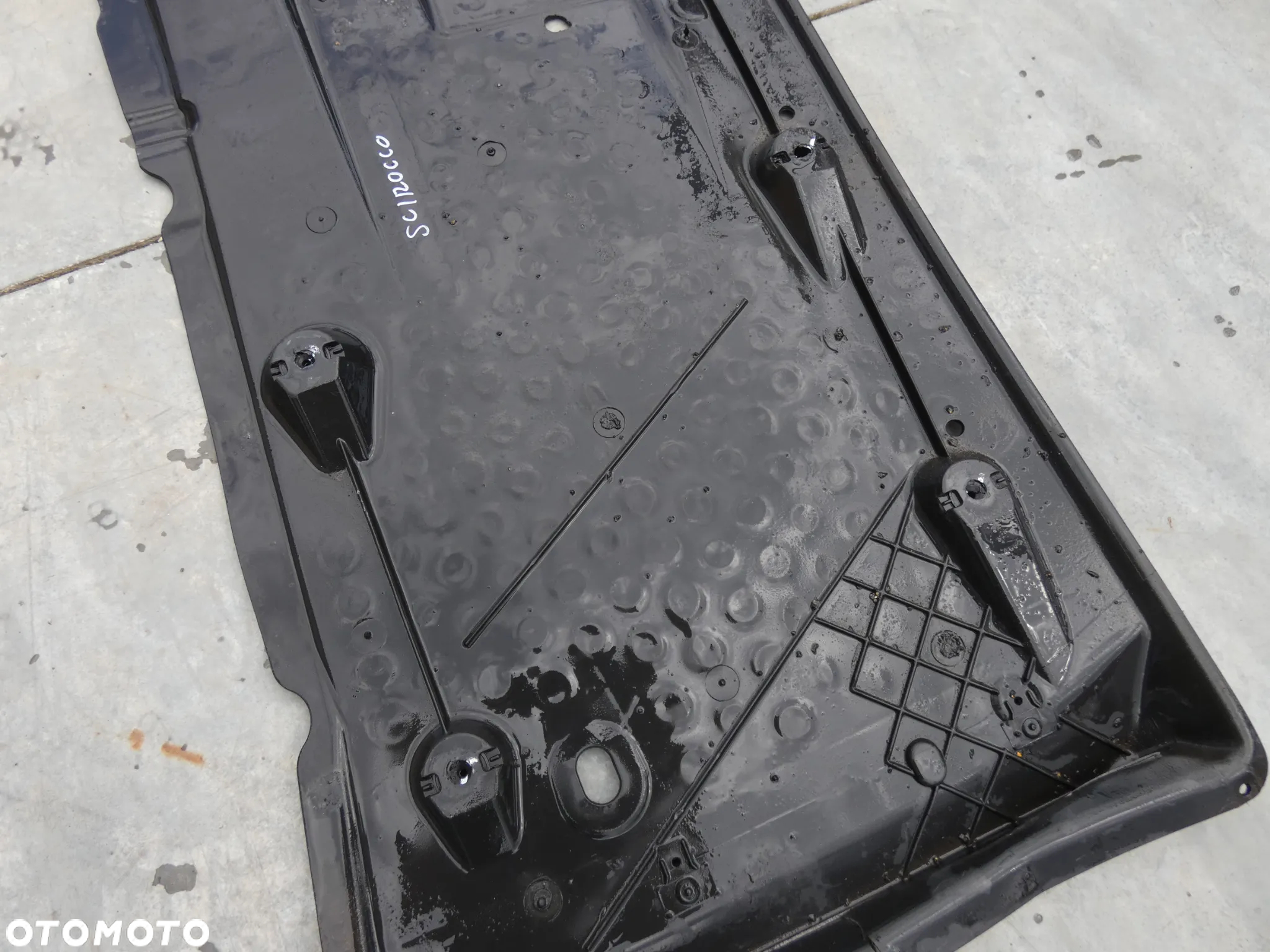 VW SCIROCCO OSŁONA PODWOZIA PRAWA PŁYTA PODŁOGI 1K0825202AR D90 - 10