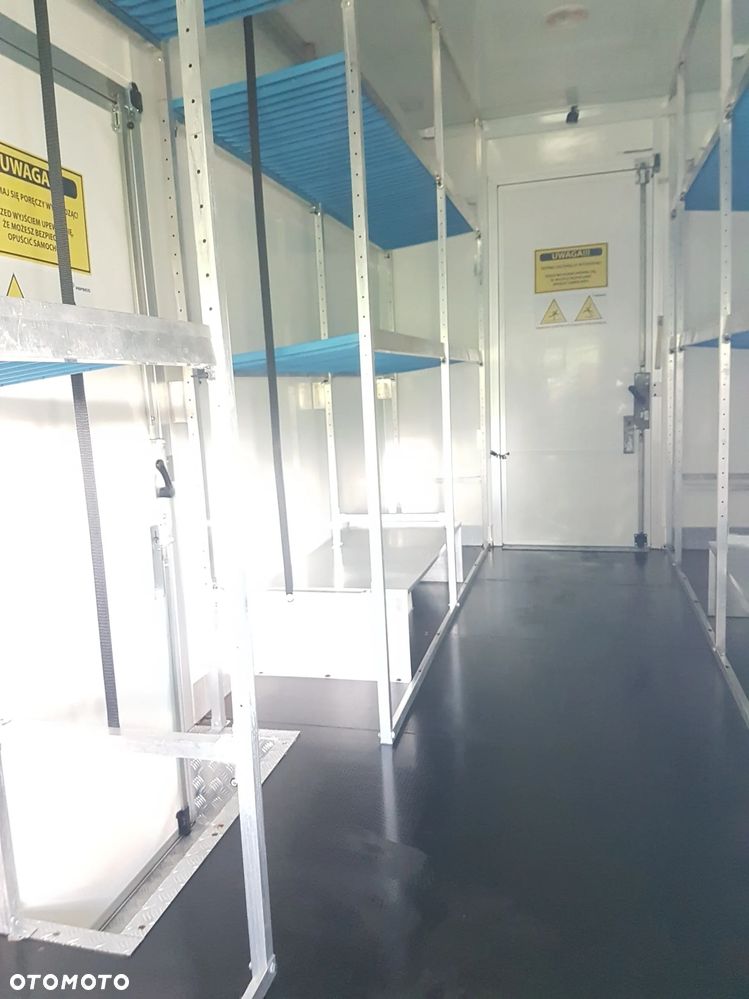 Iveco DAILY KONTENER NISKOPODŁOGOWY 4,44x2,23x2,43 SKLEP FOODTRUCK BAR KLIMA KONIOWÓZ KAMPER - 34