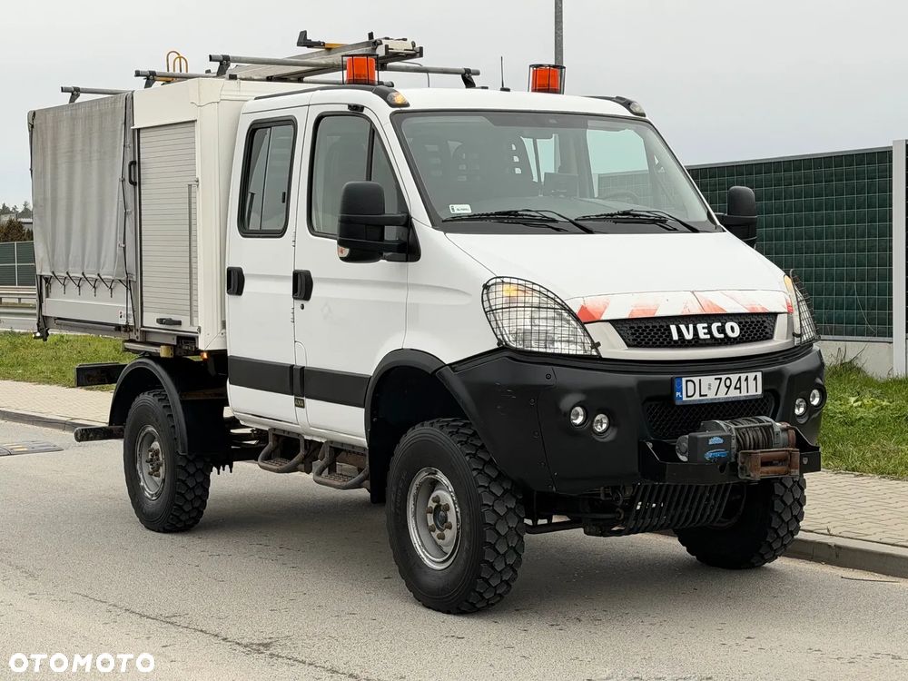 Iveco DAILY  4X4 SALON PL  1 WŁAŚCICIEL 100% BEZWYPADKOWE DOKA  7-OS - 2