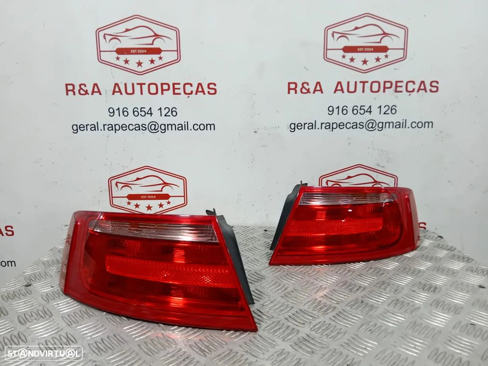 Farolins Direito Audi A5 8T0945095 8T0945096 Original - 1