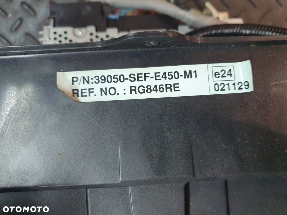 Radio NAWIGACJA Honda ACCORD VII 39175-SEA-E830-M1 Stacja multimedialna - 4