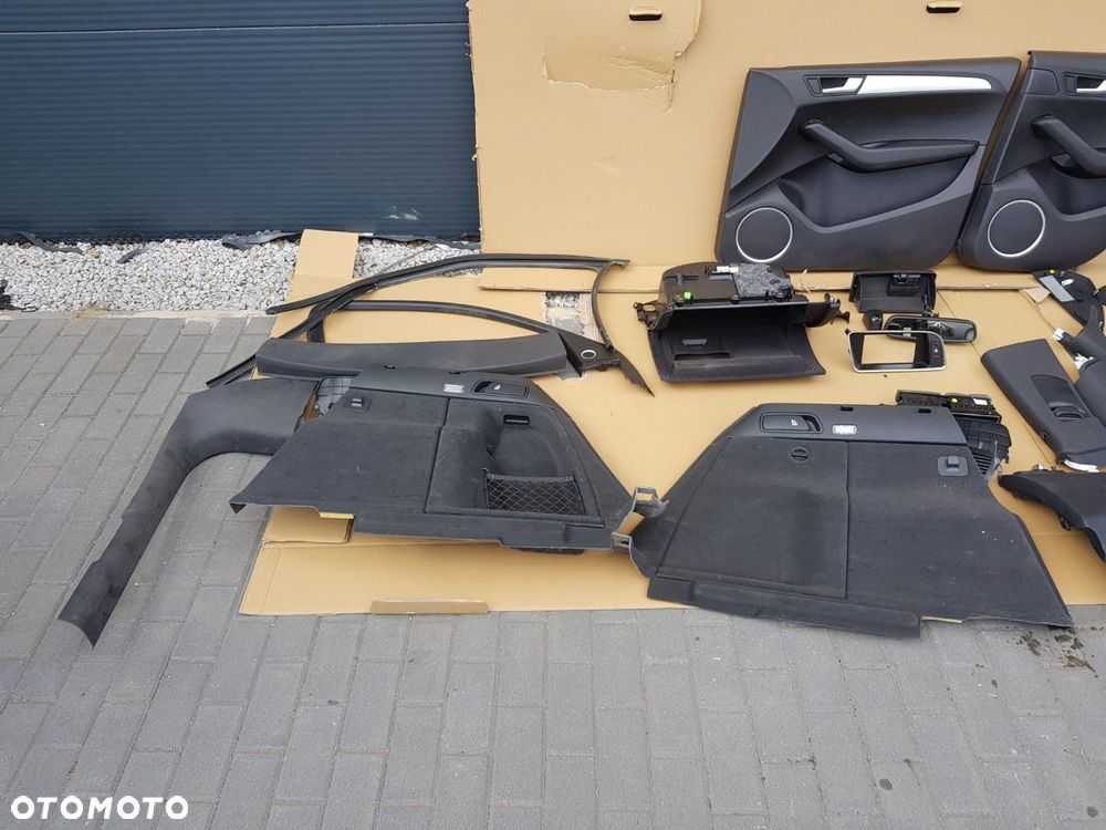 KOMPLETNE WNĘTRZE TAPICERKA PODSUFITKA FOTELE TUNEL AUDI Q5 S-LINE LIFT 8R 12-16 - 4