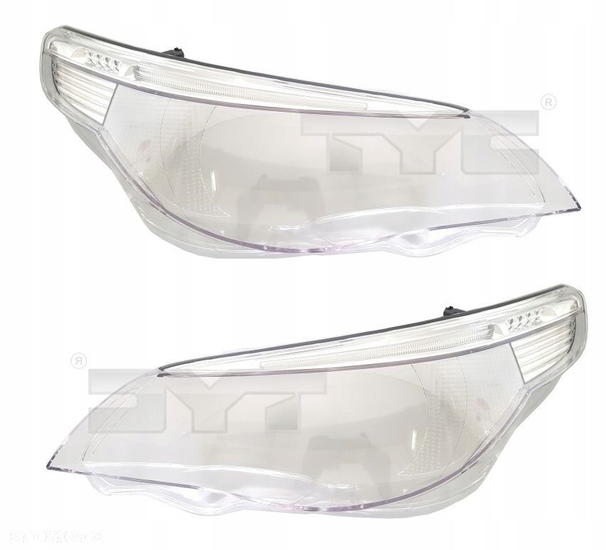 Klosz Szklo plastik reflektor Bmw 5 e60 e61 03-07 - 1