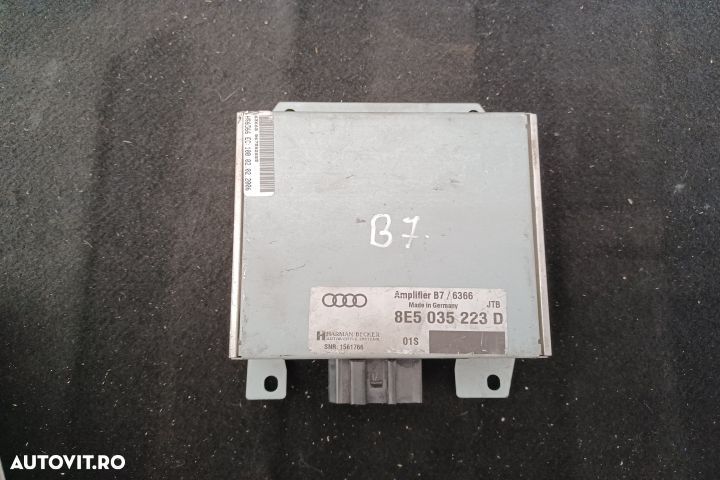 Amplificator audio 8E5035223D 8E5035223D Audi A4 B5 [1994 - 1999] Ava - 1