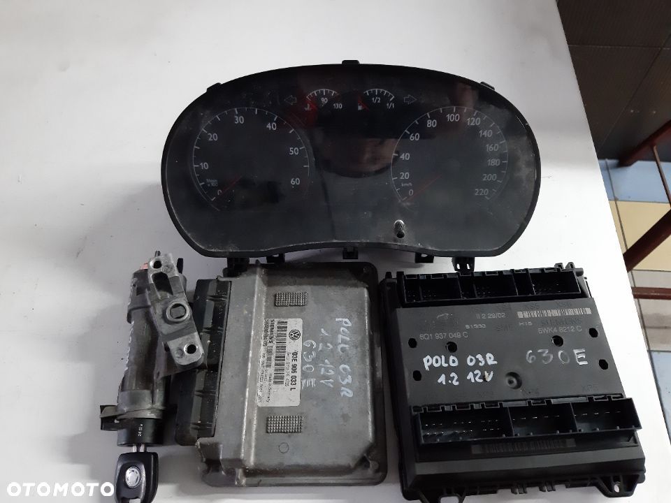 VW POLO 03R 1.2 12V ZESTAW STARTOWY 03E906033L, 6Q0920800P - 1