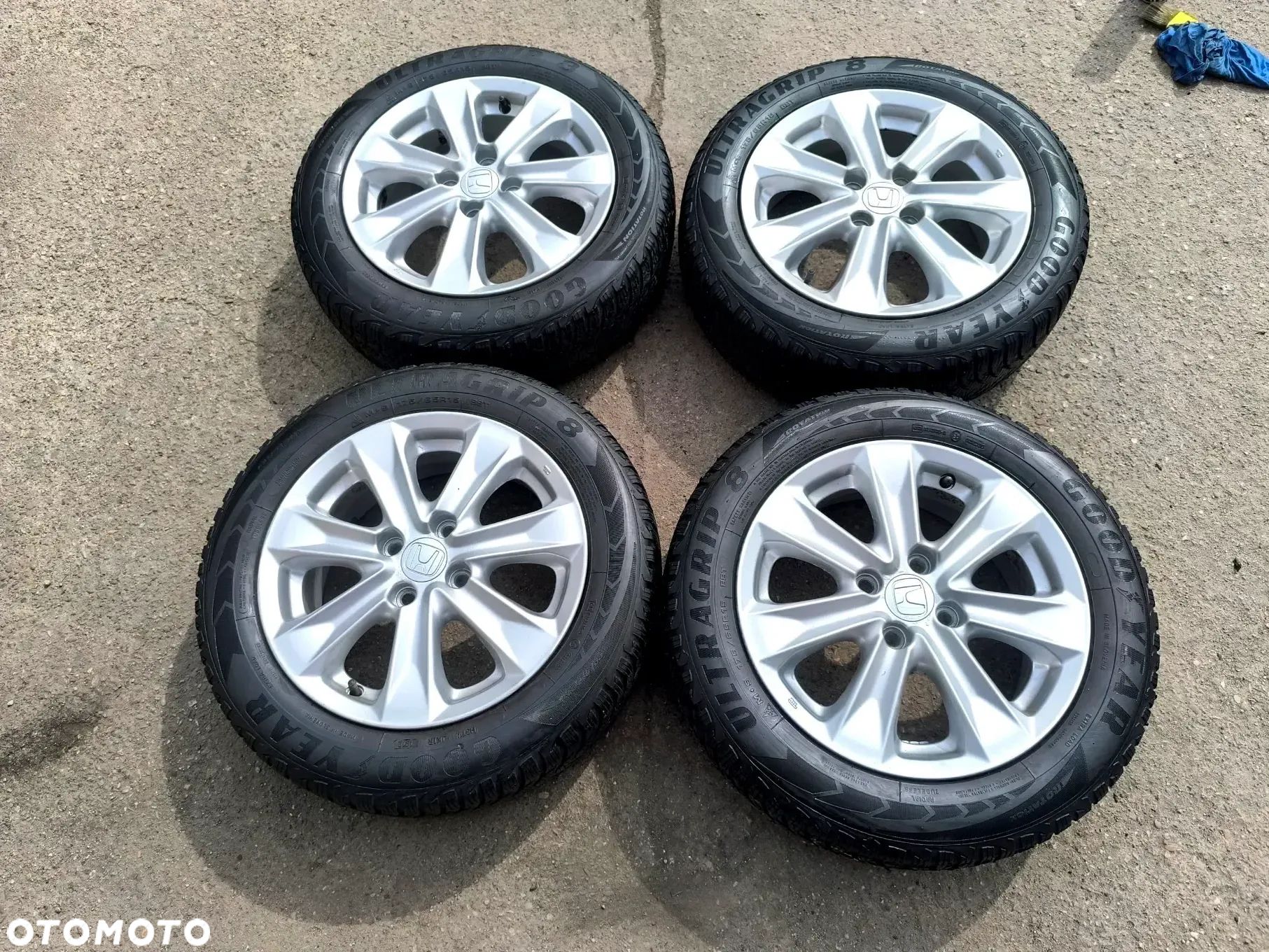 4x100 Felgi Aluminiowe Alufelgi 15 Koła Zimowe Zima HONDA CIVIC JAZZ CITY FIT ROVER 25 200 400 45 MINI MITSIUBISHI 4,5mm Legnica ALU-RAD 175/65 - 1