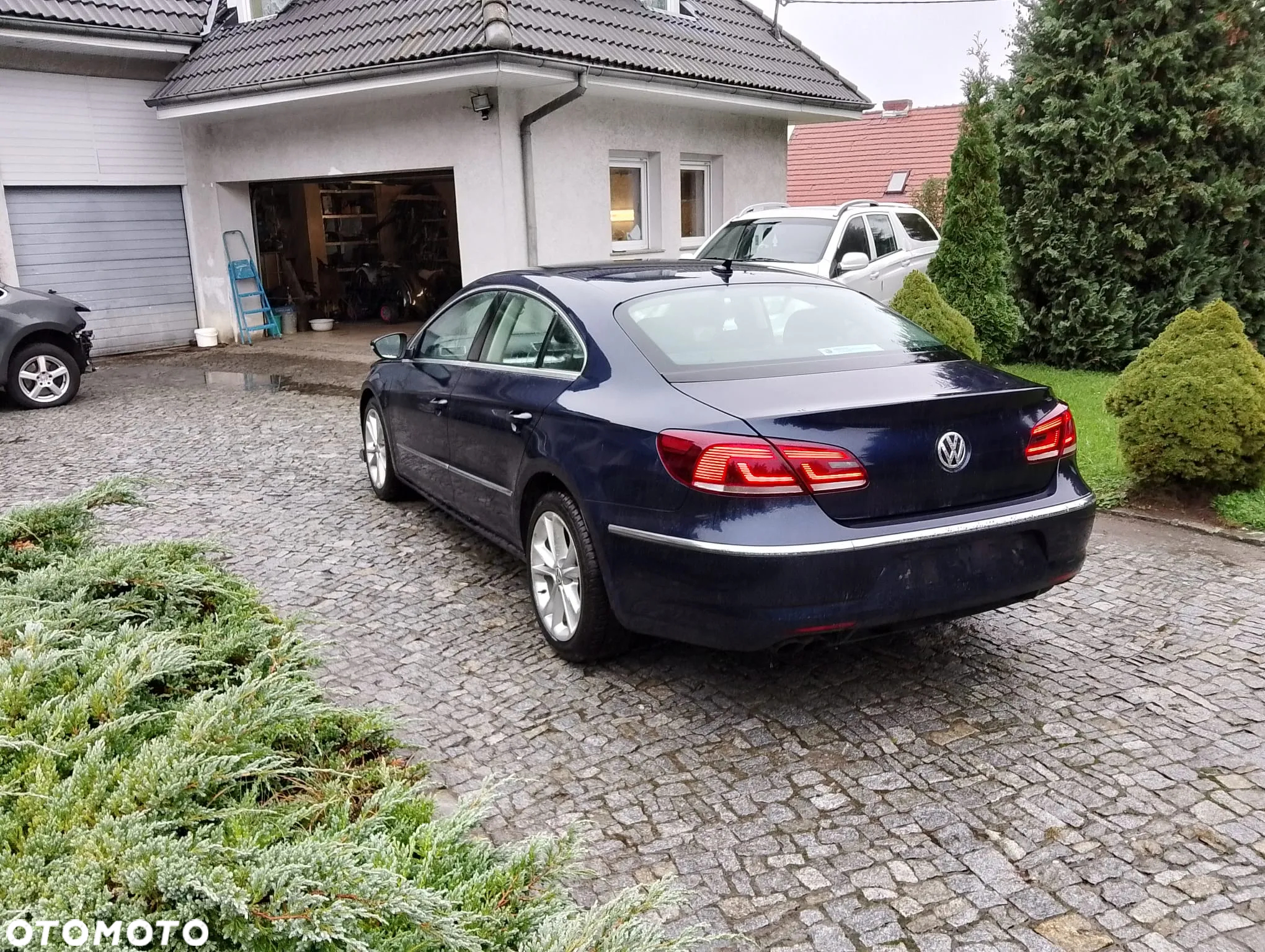 VW passat CC lift 2013r. Ćwiartka dach  drzwi błotnik maska z     awieszenie drzwi podlużnica - 6