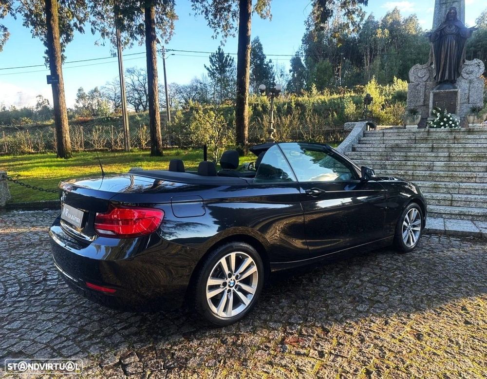 BMW 218 d Cabrio Line Sport - 4