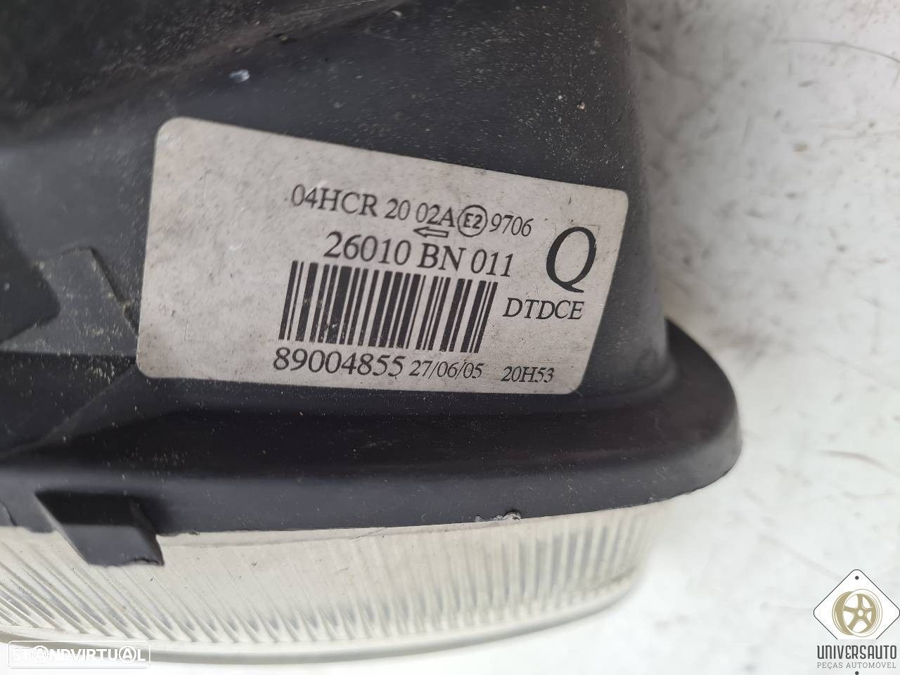 FAROL DIREITO NISSAN ALMERA II 2001 - 1