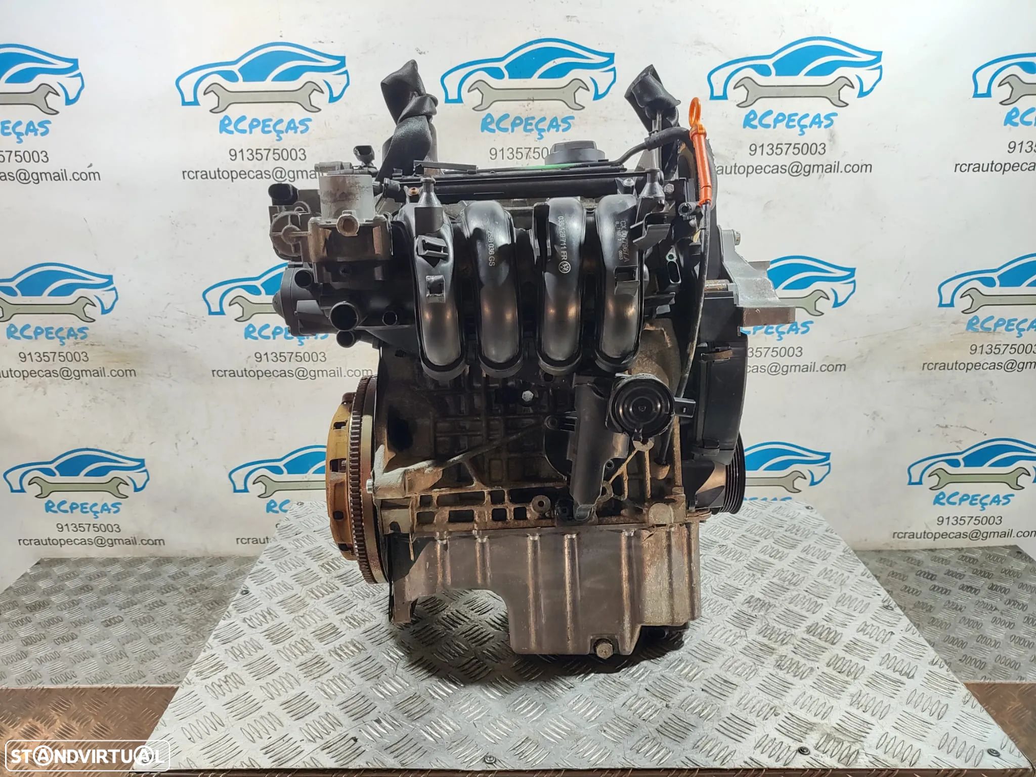Motor Completo VWAG VW Volkswagen Polo IV 4 9N 1.4i 16v 75cv BKY - 1
