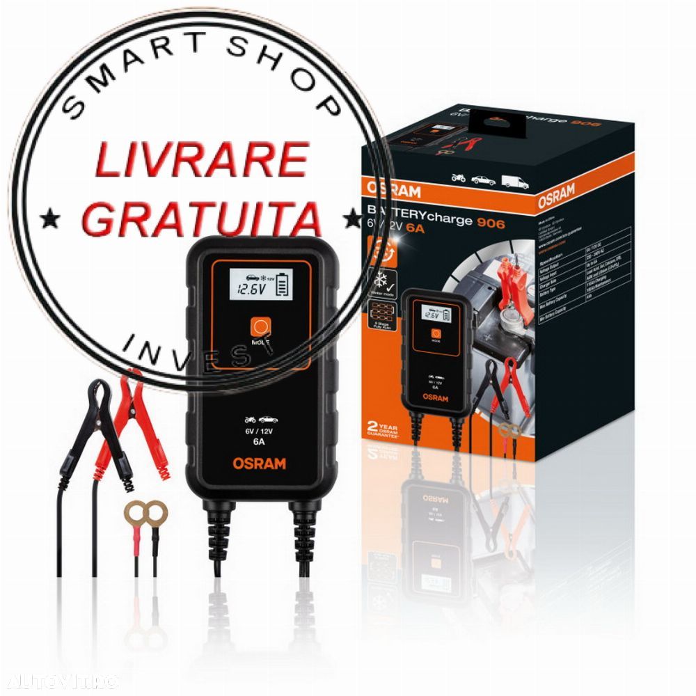 Redresor auto Osram BATTERYcharge 906 OEBCS906- livrare gratuita - 1