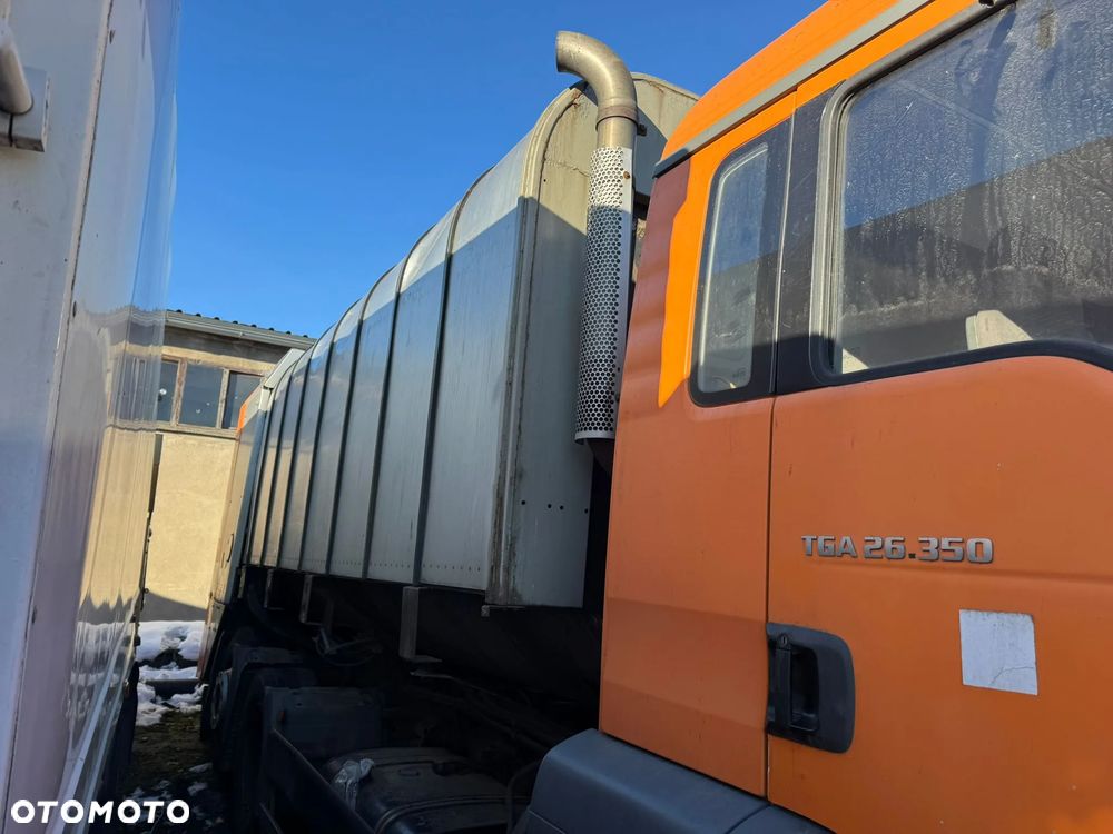 Śmieciarka Man TGA 26.350 Zabudowa FAUN Roto Press 520 na części ! - 2