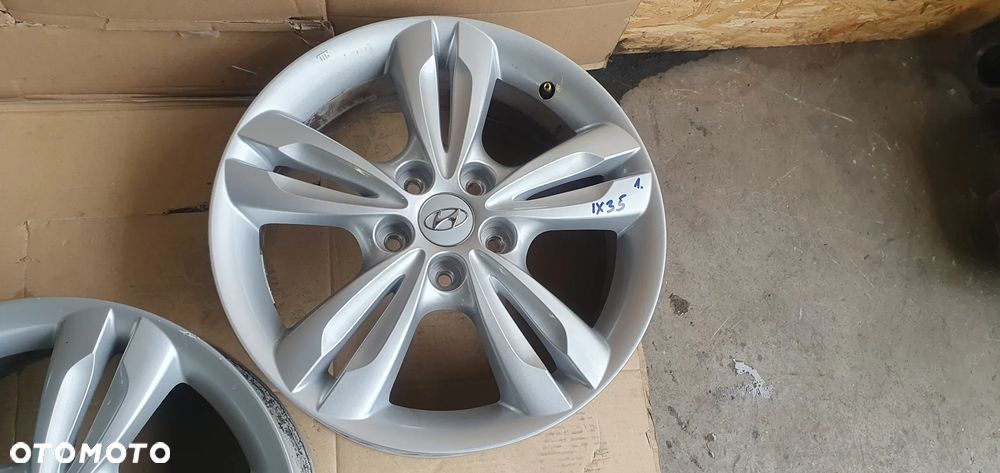 Alufelgi felgi aluminiowe alusy 5x114.3 R17 6,5J R17 Hyundai ix35 52910-2S200 - 2
