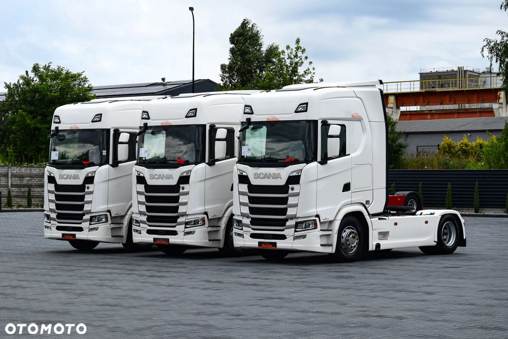 Scania 500S / FULL AIRMATIC / HYDRAULIKA / RETARDER / KLIMATYZACJA POSTOJOWA / ACC / KLIMA / 2 ZBIORNIKI PALIWA / FULL LEDY / FULL SPOILERY / SERWISOWANA / SPROWADZONA - 1
