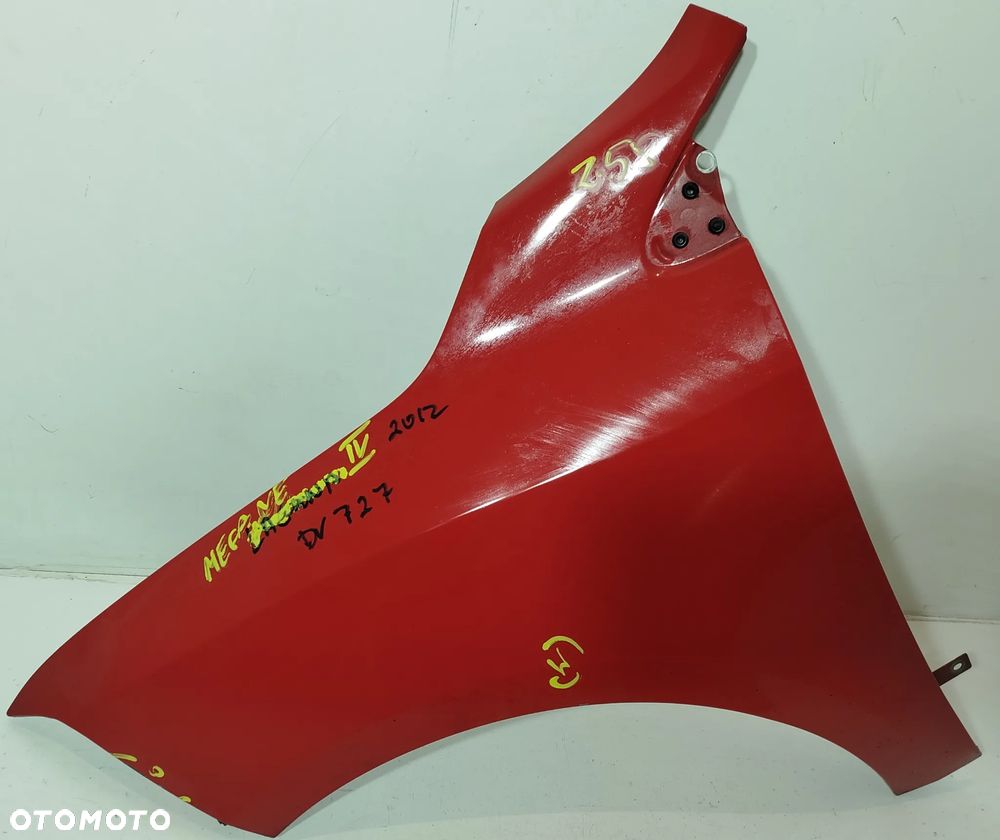 błotnik lewy przedni przód RENAULT MEGANE III 08-15 DV727 - 4
