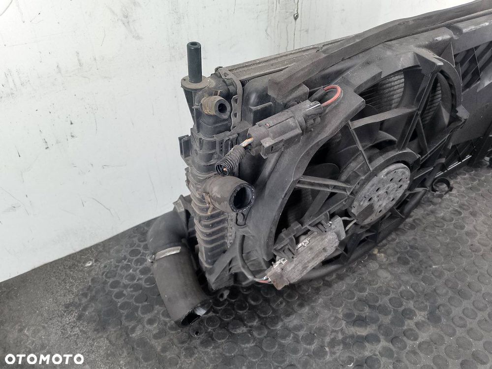 ZESTAW CHŁODNIC WODA KLIMA INTELCOOLER WENTYLATOR VOLVO V50 4N5H-19710-BD - 5