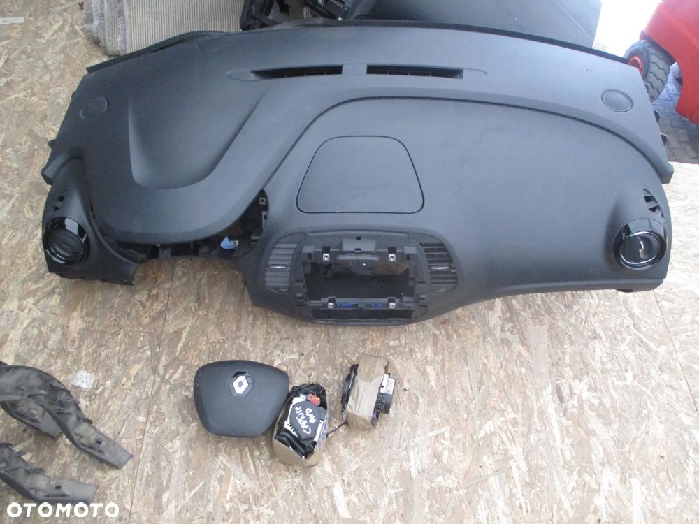 Renault Captur I 2013-2016 konsola poduszki napinacze deska - 1