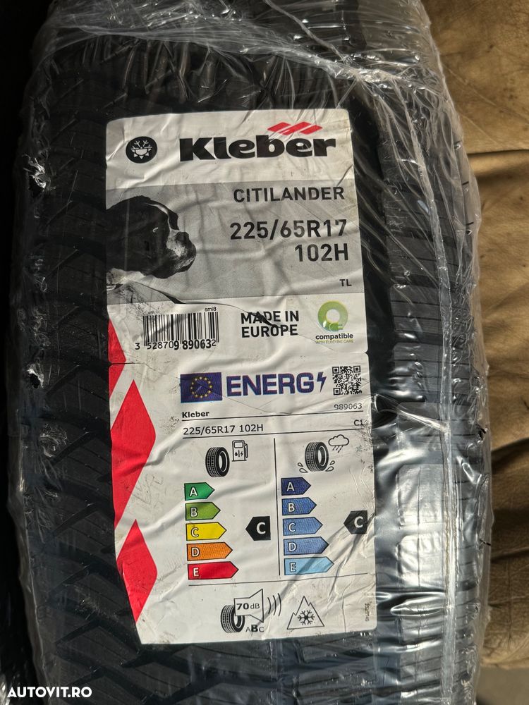 Vând 4 anvelope 225/65/17 Kleber allseason noi - 3