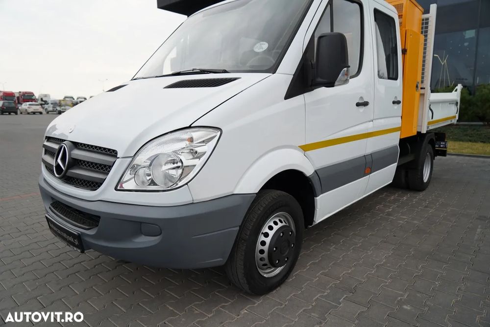 Mercedes-Benz SPRINTER 513 / BASCULATOR / CU DOUA PERECHI / 7 LOCURI / DOUĂ PERECHI / MANUAL / IMPORTAT - 16