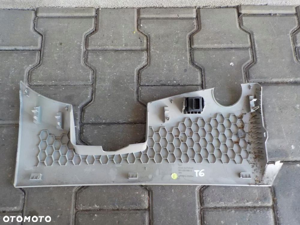 VW T6 PLASTIK DESKI PÓŁKA ŚRODKOWA 7E1858903A - 2
