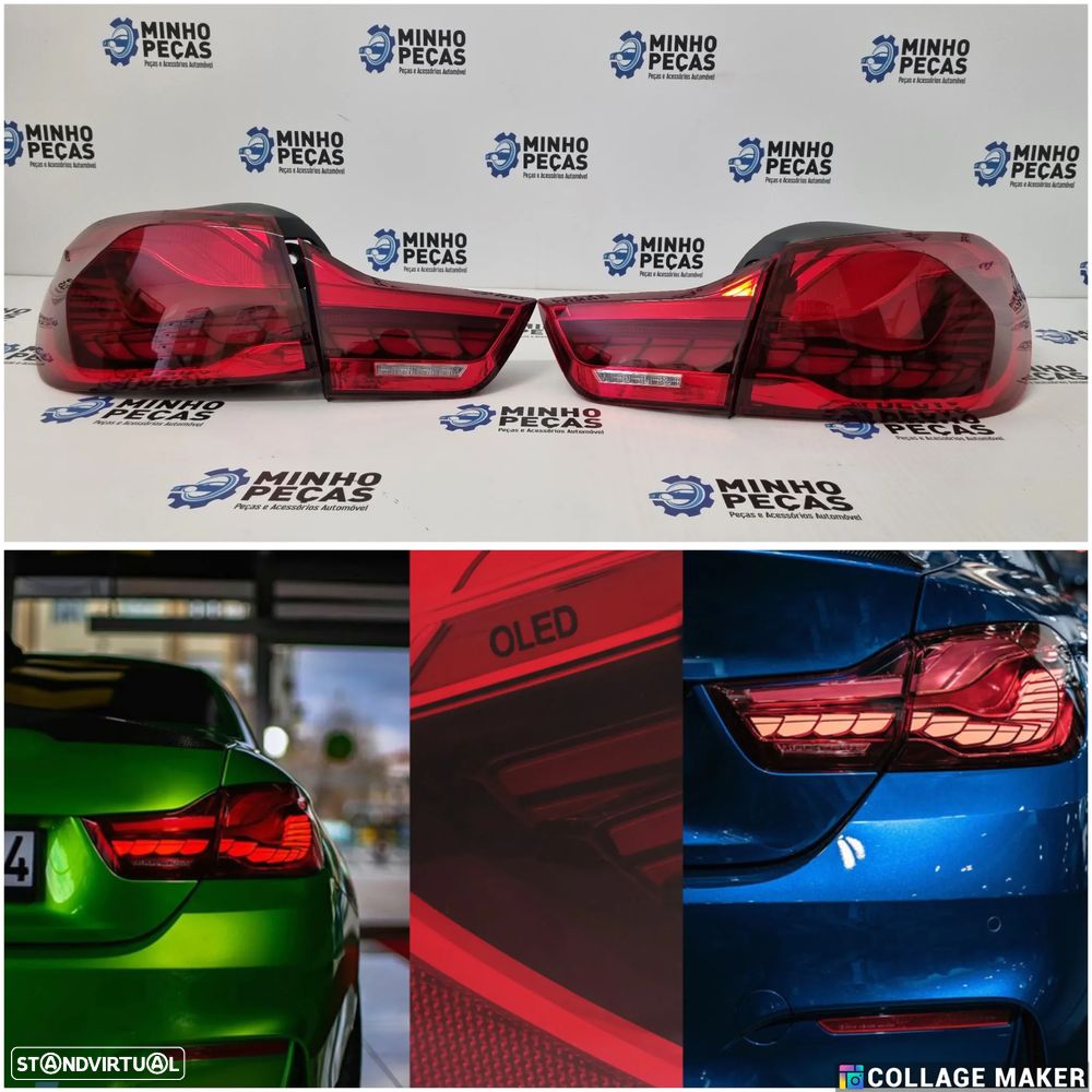 Farolins Traseiros BMW Série 4 (F32/F33/F36/F82/F83) Look M4 - 1