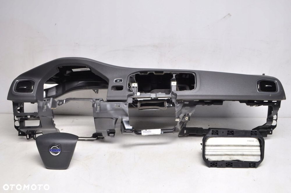 VOLVO S60 V60 10-17 DESKA KONSOLA KOKPIT PODUSZKA KIEROWCY PASAŻERA AIRBAG - 1