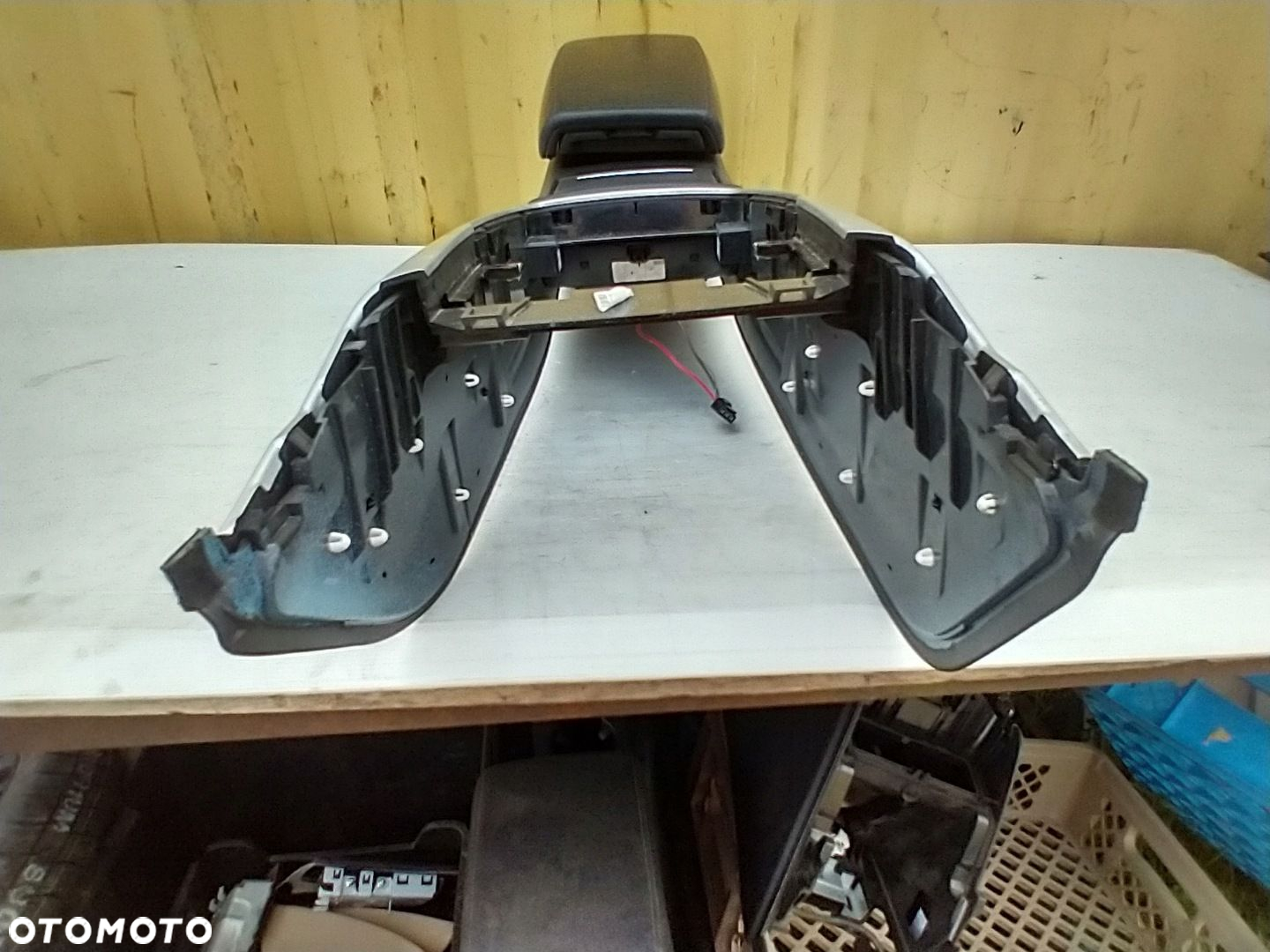 AUDI A6 C7 4G TUNEL ŚRODKOWY PODŁOKIETNIK 4G0863244D PANEL NAWIEWU TYŁ - 2