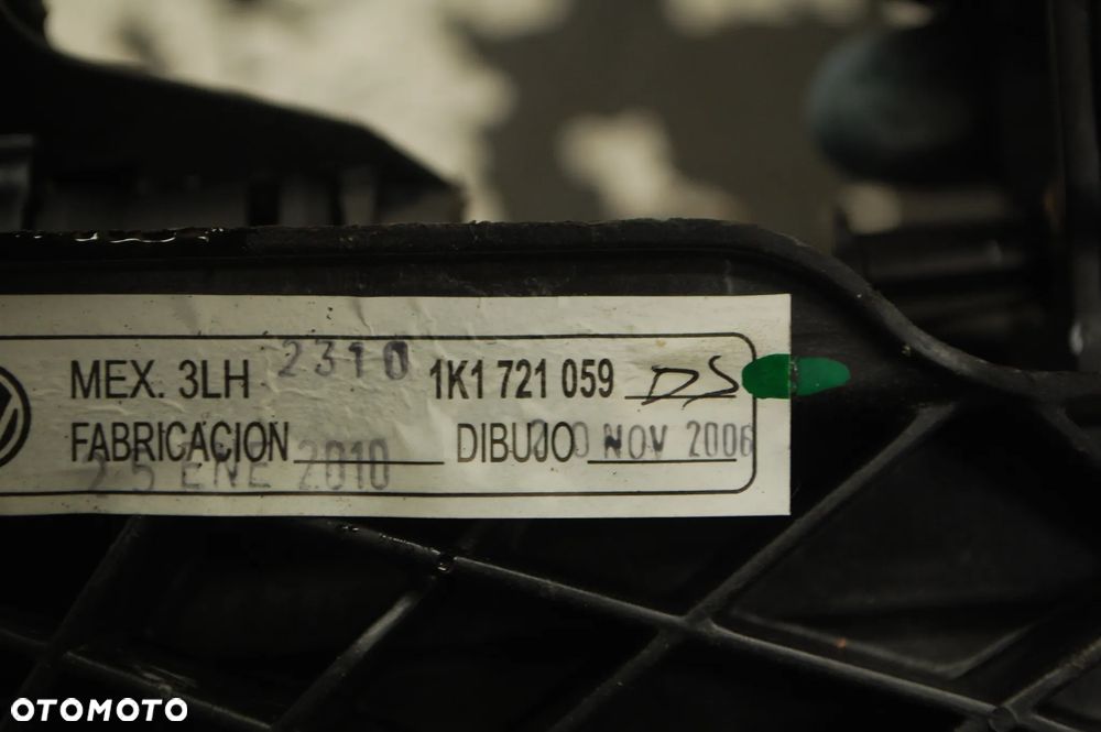 PEDAŁ SPRZĘGŁA POMPKA 1K1721059CH VW GOLF V 1.9 TDI AUDI SEAT SKODA 1K1721059CA JETTA V 1.6 TDI 1K1721059DS 1K1721059R 1T1721059DC VW CADDY III LIFT 1.6 TDI TOURAN - 9