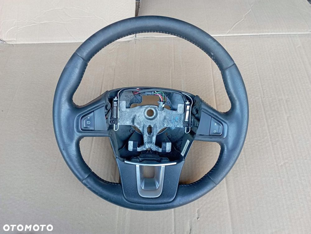 RENAULT LAGUNA III 3 KIEROWNICA MULTIFUNKCJA SKÓRA EUROPA 484300001R - 1