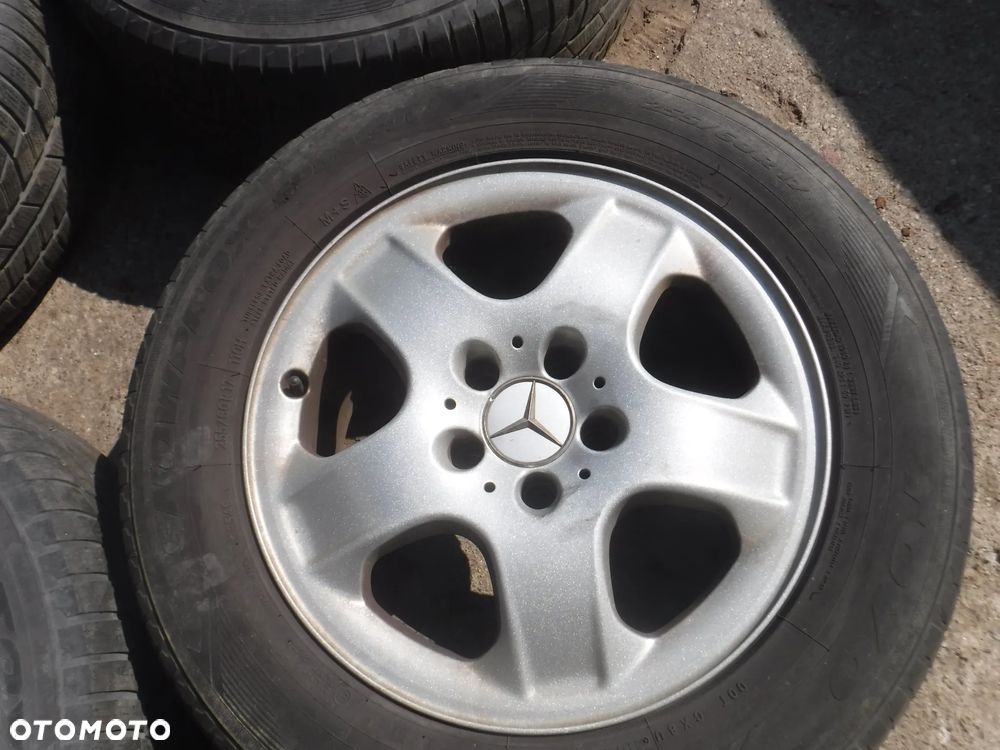Mercedes ML W163 lift  Alufelgi  opony 17 5X112 felgi ET52 zima zimowe - 2