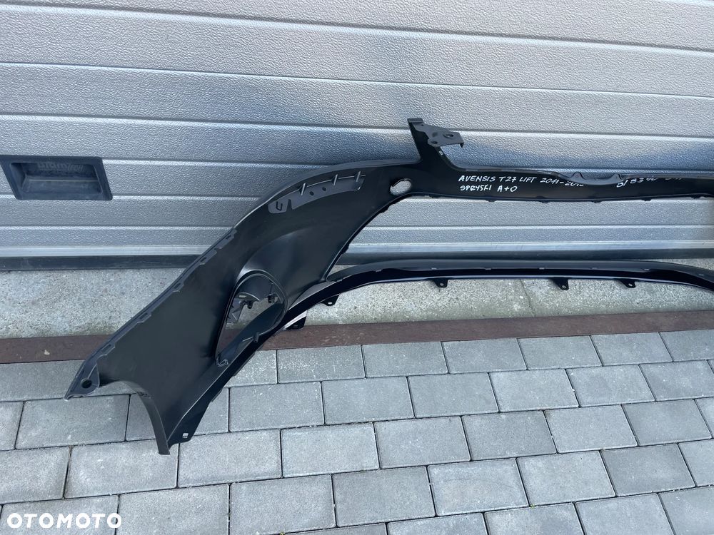 ZDERZAK PRZEDNI TOYOTA AVENSIS T27 LIFT  2011-2015 - NOWY SPRYSKI - 6