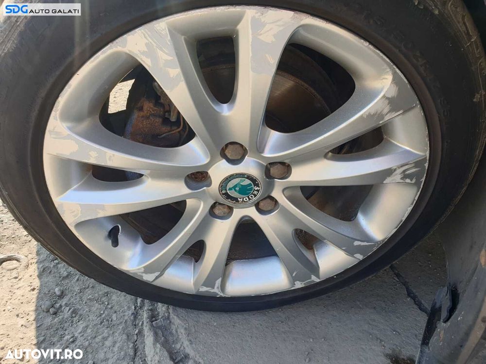 Set 4 Jante Roti Aliaj 215 50 17 R17 5x112 Volkswagen Golf 7 2013 - 2017 Cod sdgj17bss23 - 4