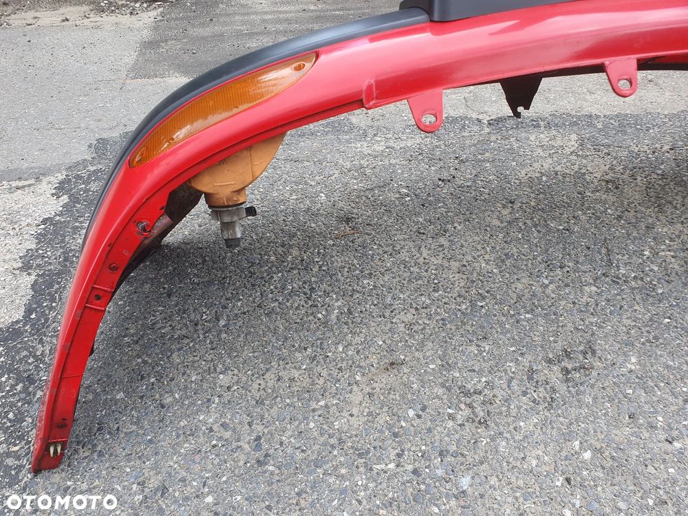 DAEWOO MATIZ ZDERZAK PRZÓD PRZEDNI CZERWONY KOMPLETNY - 10