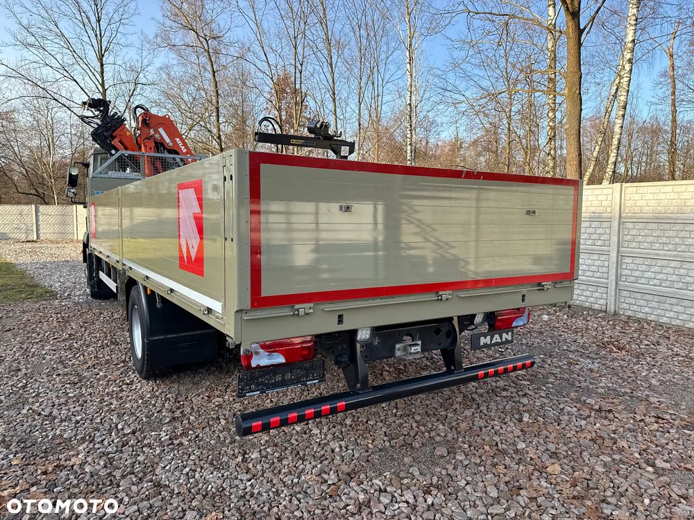 MAN TGS TGL * 4x2* *TGM 15.250 + DŻWIG KRAN HDS ATLAS 96.3E  WYSÓW 10,2m* Kran* Sterowanie Radiowe* ROTATOR* Widły do PALET* + Skrzynia 6.5m* 111000km - JAK NOWY* z NIEMIEC - 21