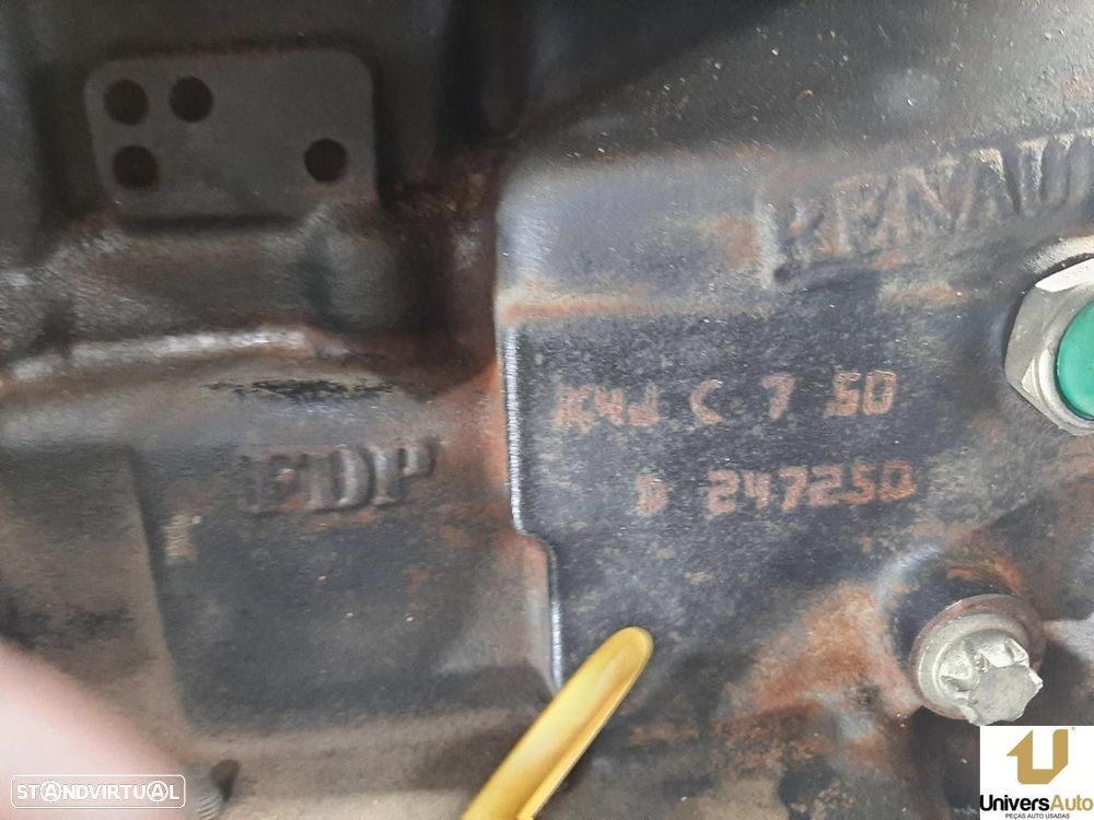 MOTOR COMPLETO RENAULT MEGANE I 2001 -K4J750 - 2