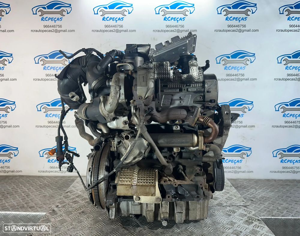 .Motor Completo VW Volkswagen Audi CBD 2.0TDi 16v 143cv Bosch 2007 - 2015