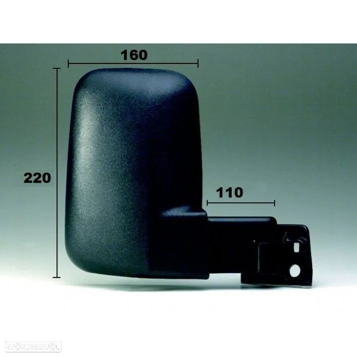 Espelhos Espelho Retrovisor Ford Transit 1986 a 1991 NOVO - 2