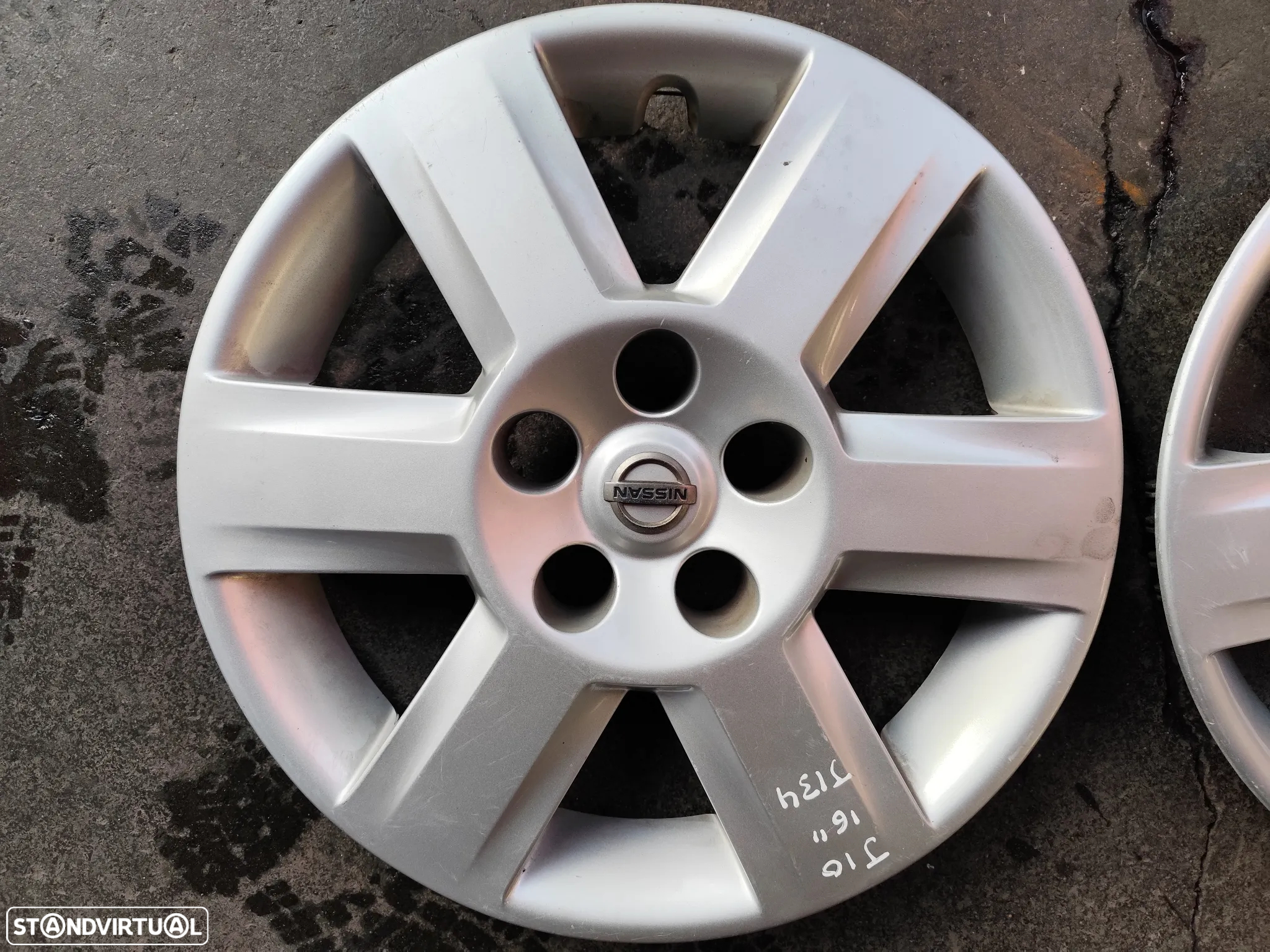 NISSAN QASHQAI J10 TAMPÃO JANTE 16 - J134 - 2