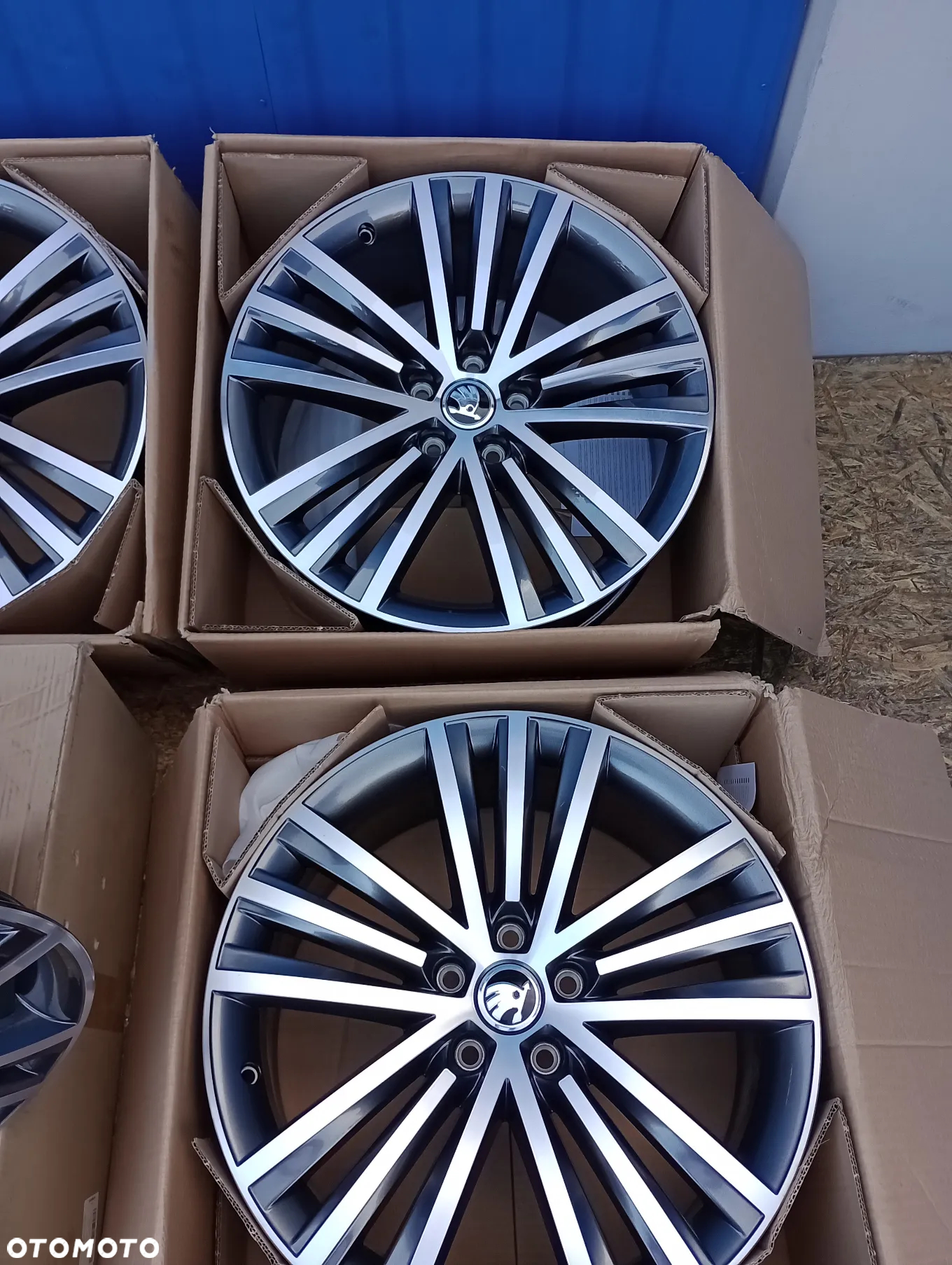 FELGI ALUMINIOWE ORG SKODA 5x112 R19 8J ET44 SKODA KAROQ KODIAQ OCTAVIA SUPERB YETI ENYAQ IV - 2