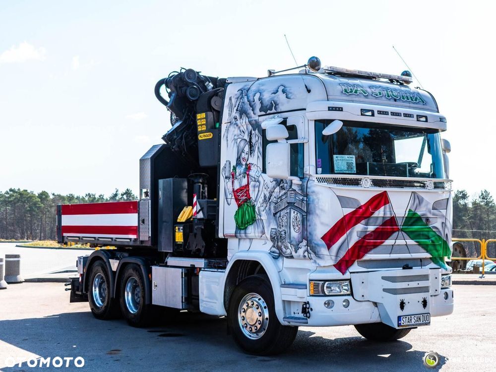 Scania R450 6x4 PALFINGER PK 53002 SH HDS Żuraw Fly Jib Siodło Wciągarka - 14