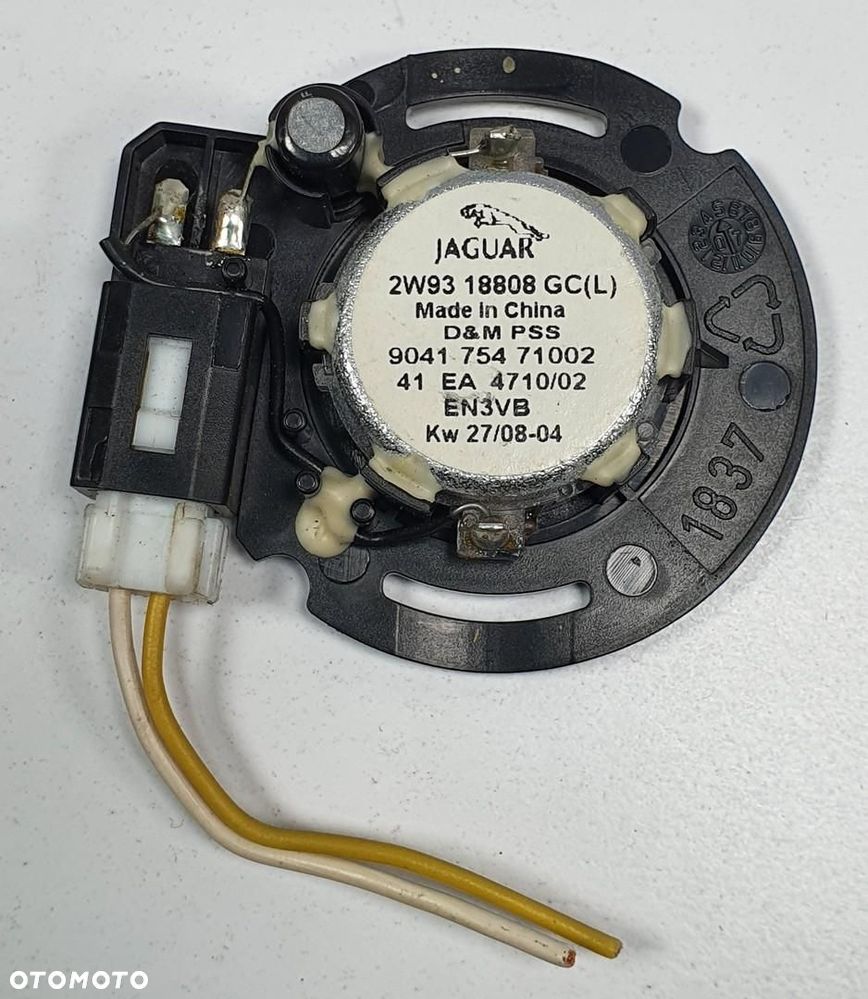 GŁOŚNIK GŁOŚNICZEK WYSOKOTONOWY JAGUAR X-TYPE X400 2W93-18808-GC - 2