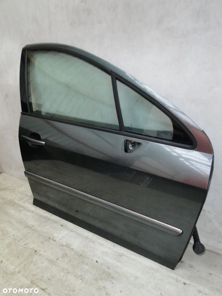 PEUGEOT 407 DRZWI PRAWE PRZÓD PRZEDNIE KOMPLETNE EUROPA - 3
